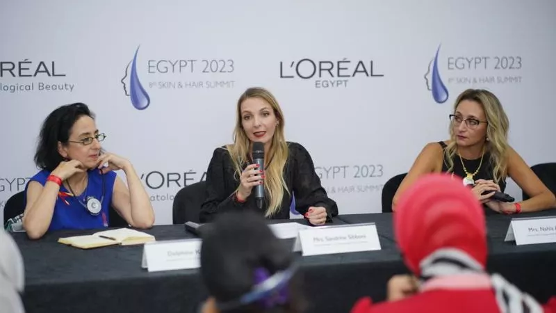 بحضور أكثر من 3500 طبيب جلدية.. لوريال مصر تعلن عن النسخة الثامنة من مؤتمرها السنوي  للعناية بالبشرة والشعر ” Skin and Hair Summit”