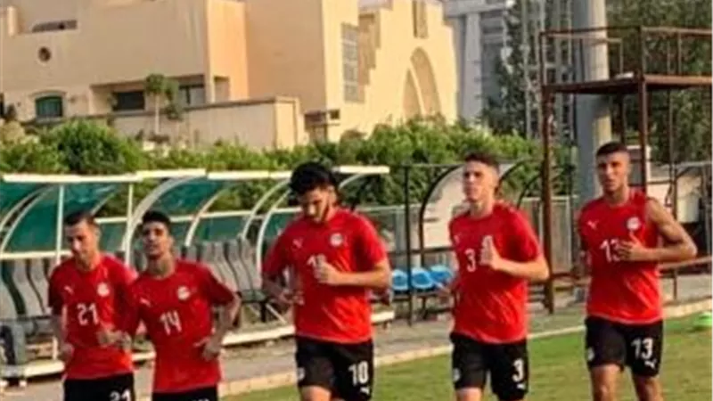 لاعب بيراميدز يشارك في تدريبات المنتخب