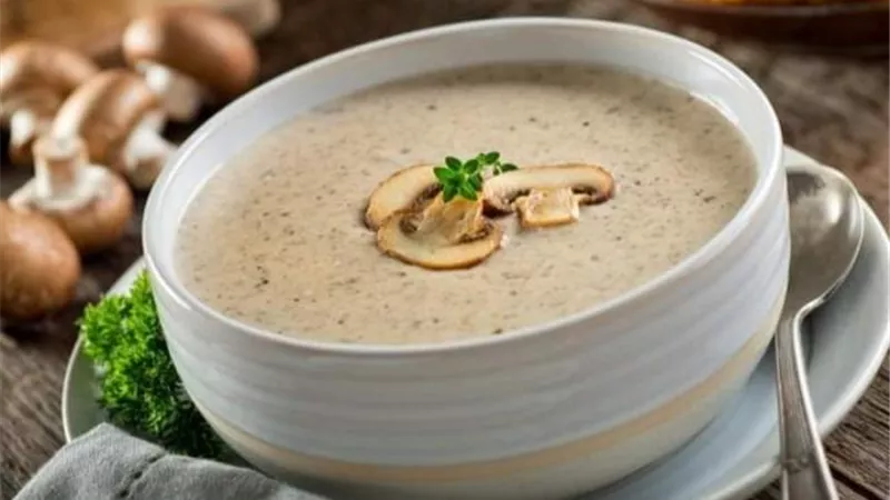 طريقة عمل شوربة المشروم للتخسيس