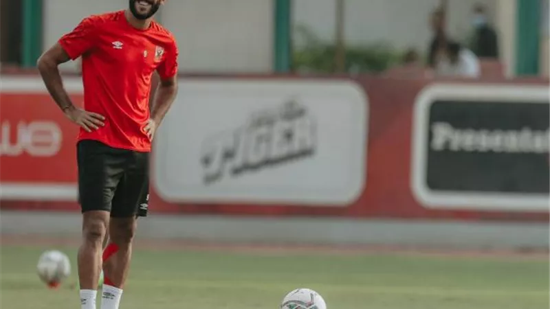 الأهلي يكشف تطورات إصابة مروان محسن وموعد عودته للتدريبات الجماعية