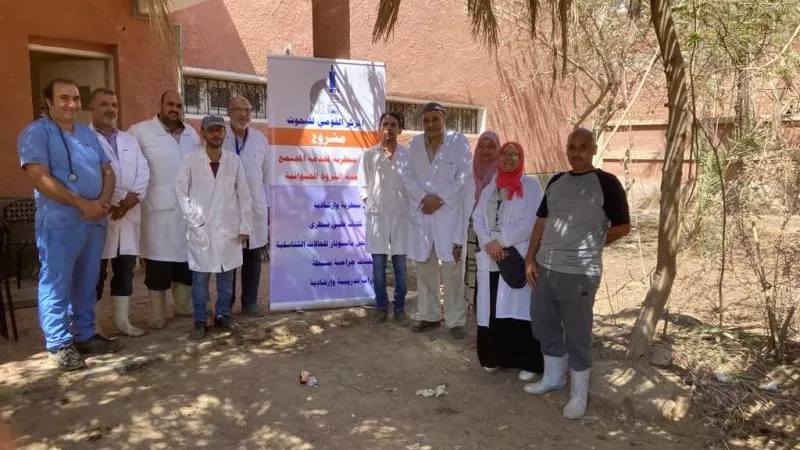 «القومي للبحوث» يطلق قافلة طبية بيطرية مجانية بمحافظة الفيوم