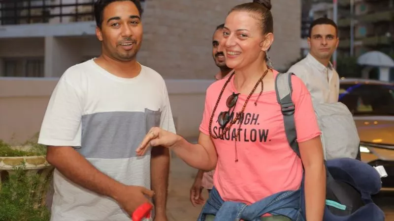 هبة عبد الغني تحتفل بالذكري الـ 50  لنصر أكتوبر من العريش