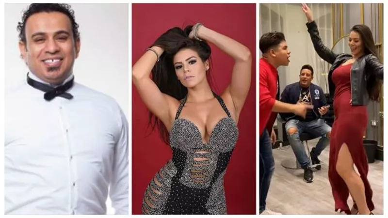 بالفيديو.. نجوم الأغنية الشعبية يخطفون ”الترند” بالرقص مع  الراقصة البرازيلية لوردينا