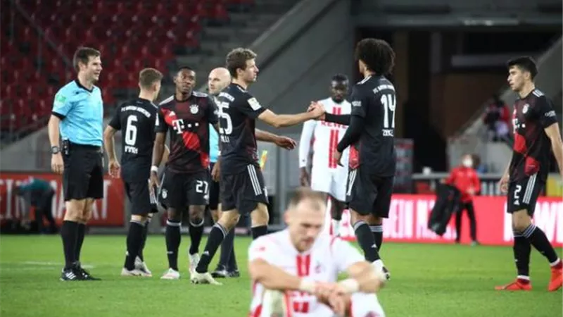 بايرن ينتزع صدارة الدوري الألماني مؤقتا بانتصار ثمين على كولن (2 – 1)