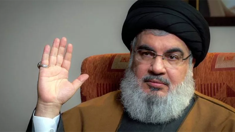 يحمل رسائل شديدة اللهجة.. خطاب تهديدي لحسن نصر الله اليوم