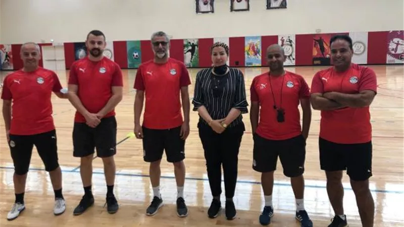 منتخب الصالات يؤدي تدريباته استعدادا للقاء  الإمارات