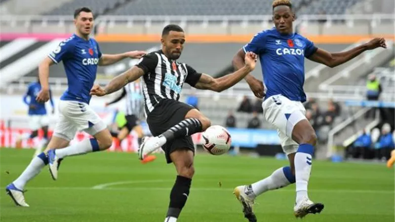 إيفرتون يواصل السقوط في البريميرليج بهزيمة جديدة أمام نيوكاسل (2 – 1)