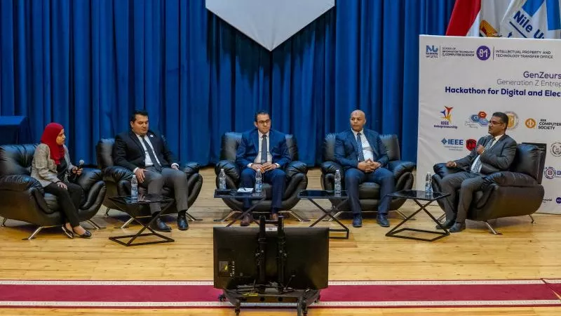 جامعة النيل الأهلية تختتم فاعليات ”هاكاثون” استراتيجيات الأعمال بمشاركة 150 طالب