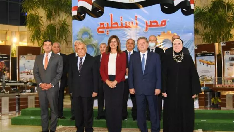 نيفين جامع : مؤتمر مصر تستطيع يمثل فرصة كبيرة لاستعراض مقومات وإمكانات الصناعة المصري