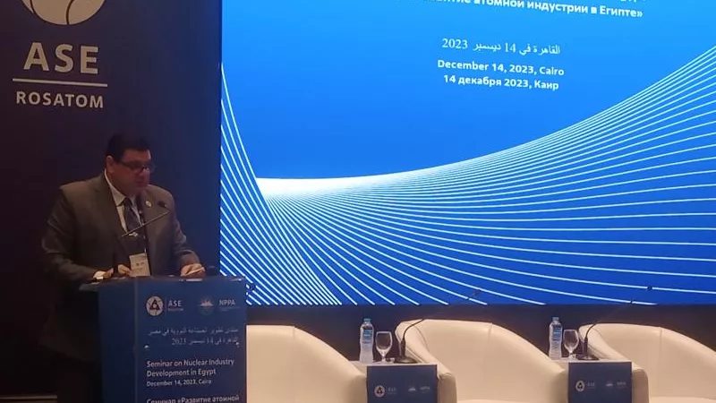 رئيس المحطات النووية: قرض الضبعة يسدد بالجنيه المصرى لروسيا والمشروع يمول نفسه بعد التشغيل