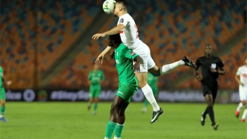 شوط أول سلبي بين الزمالك والرجاء المغربي بنصف نهائي دوري أبطال إفريقيا
