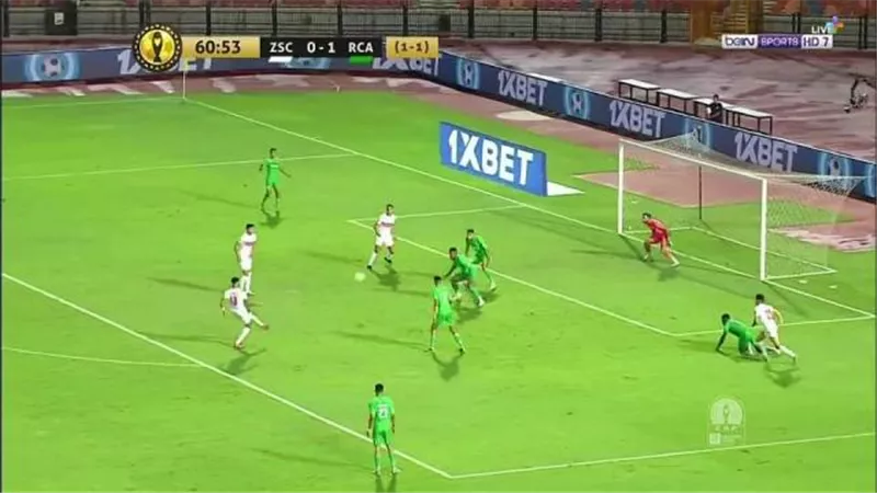 الزمالك يسجل هدف التعادل في شباك الرجاء المغربي