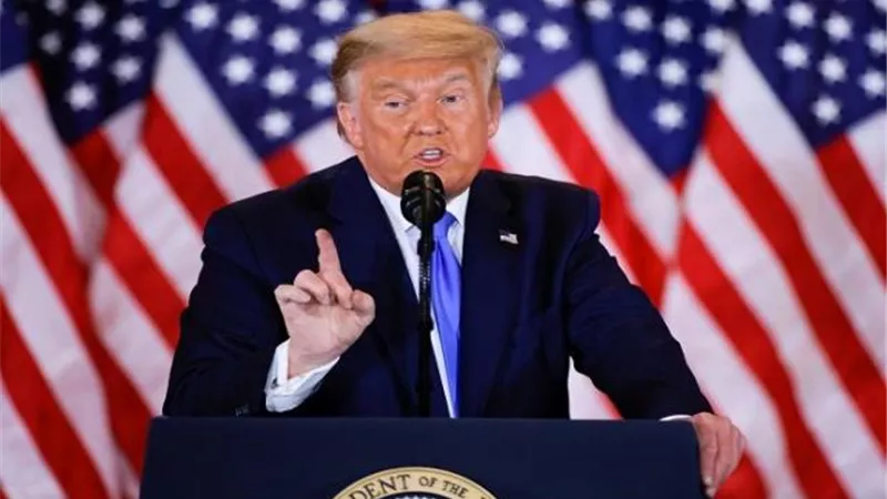 أول بيان رسمي من ترامب: إعلان النتائج ستتأخر وأوقفوا جمع الأصوات