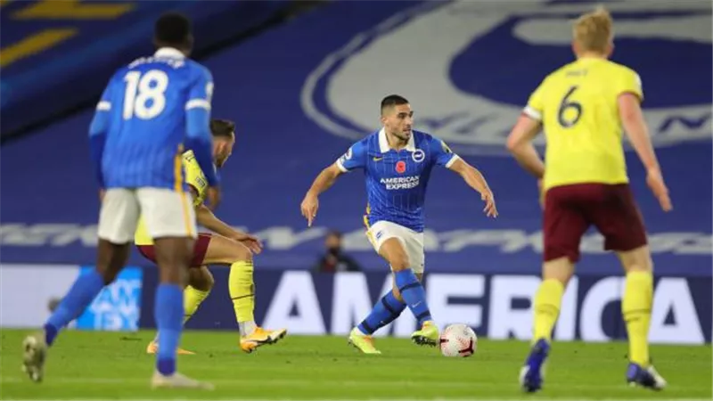 بيرنلي يفرض التعادل السلبي على برايتون في الدوري الإنجليزي
