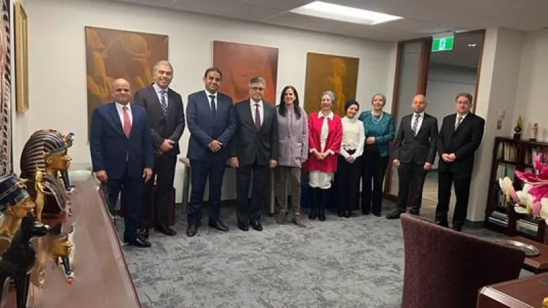 رئيس قطاع الشئون الثقافية بالتعليم العالي يتابع أعمال المكتب الثقافي بكندا