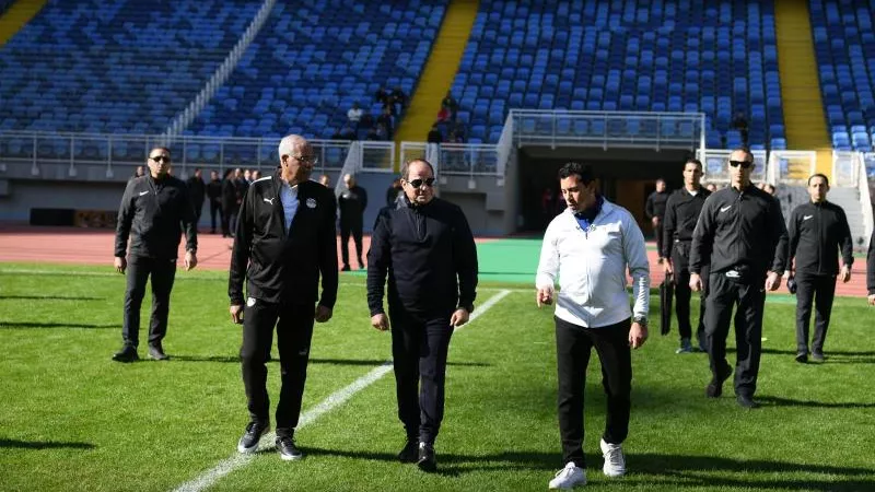 الرئيس السيسي: الدولة بذلت جهدا كبيرا لإنشاء بنية رياضية ضخمة
