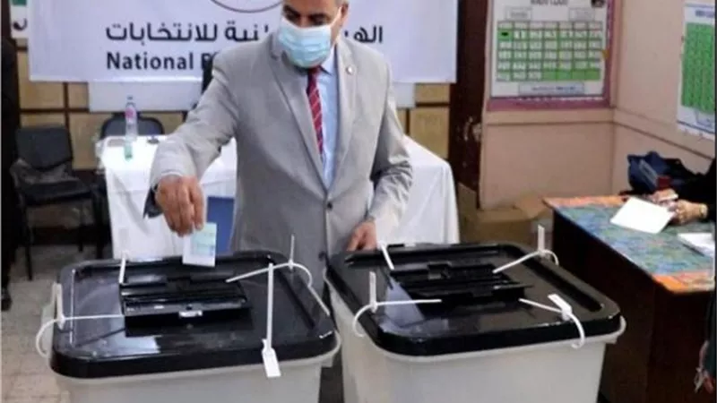 رئيس جامعة الأزهر يُدلي بصوته في انتخابات مجلس النواب