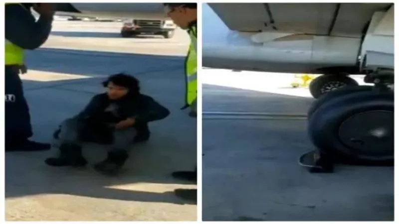 قصة شاب جزائري وصل إلى فرنسا معلقا فى عجلة الطائرة