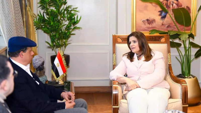 صور وزيرة الهجرة : أبوابنا مفتوحة للعقول المصرية التي تسعى للمساهمة في بناء الجمهورية الجديدة