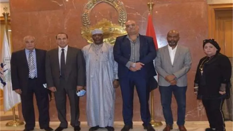 تجارية القاهرة تبحت سبل التعاون التجارى والاستثمارى بين مصر وتشاد