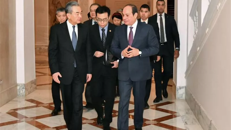 الرئيس السيسى: نعتز بعلاقتنا مع الصين القائمة على مبادئ الاحترام المتبادل
