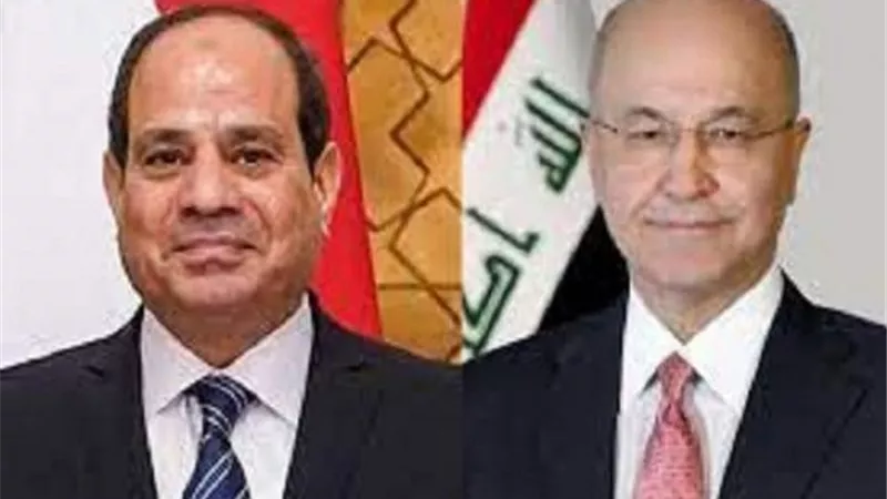 تفاصيل لقاء الرئيس السيسي مع نظيره العراقي
