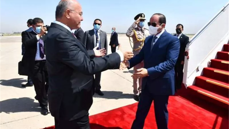 الألبوم كامل.. ننشر صور زيارة السيسي إلي العراق