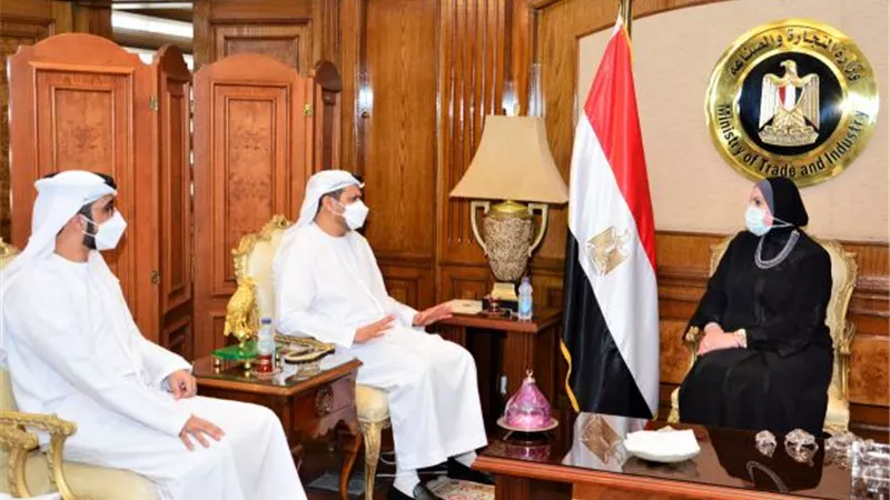 نيفين جامع: توافق الرؤى بين القيادة السياسية المصرية والإماراتية ركيزة لتعزيز العلاقات الاقتصادية المشتركة