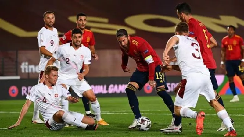 موعد مباراة إسبانيا وسويسرا فى ربع نهائى أمم أوروبا والقنوات الناقلة