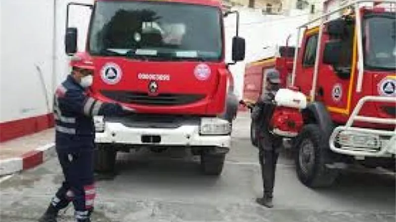 الحماية المدنية تسيطر على حريق داخل مصنع في العبور
