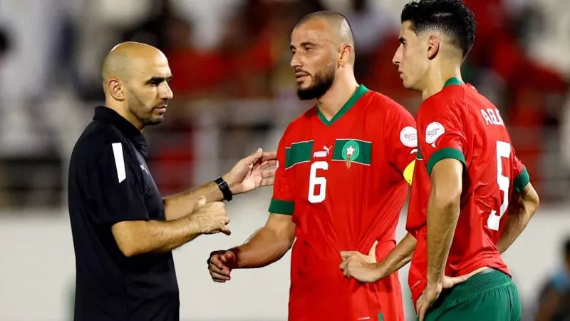 قلق بمعسكر منتخب المغرب قبل مواجهة زامبيا اليوم بأمم افريقيا