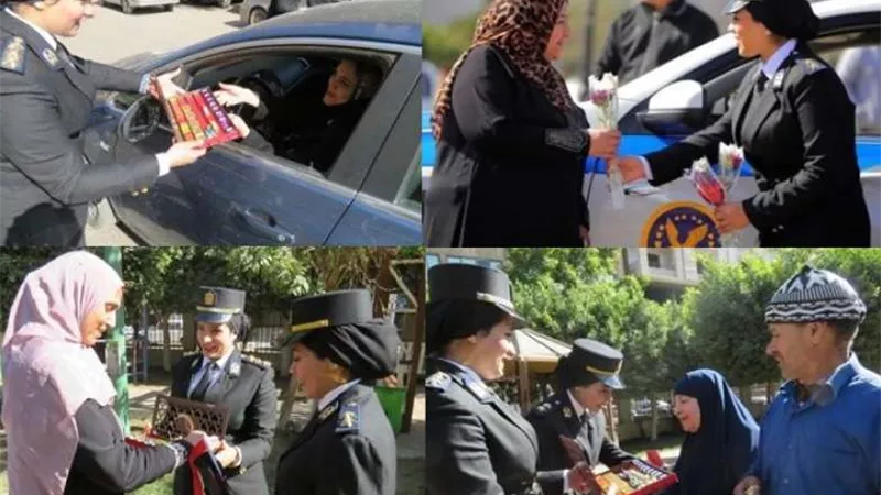 رجال الداخلية يشاركون المواطنين بالذكرى الـ72 لعيد الشرطة بالمحافظات