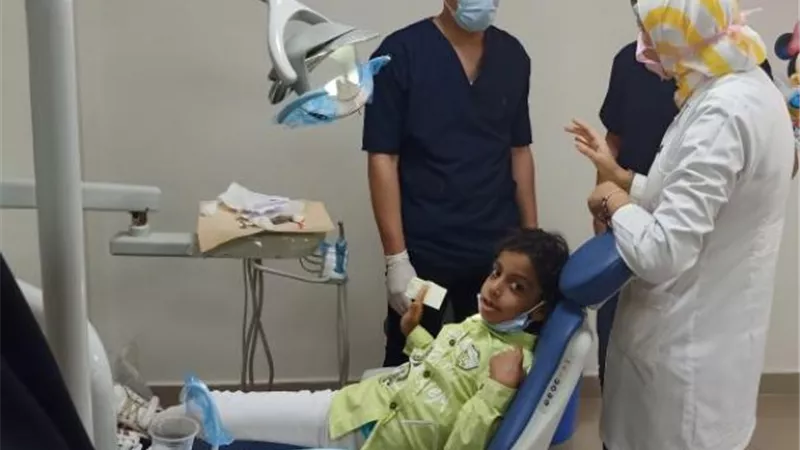 بالصور .. كلية الاسنان بالجامعة المصرية الروسية تعلن عن إنشاء عيادة جديدة للأطفال