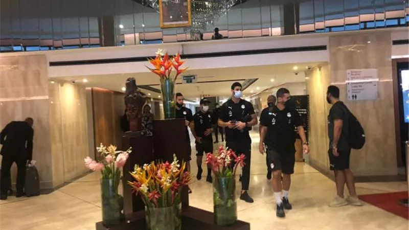 المنتخب يصل ملعب المباراة لمواجهة توجو
