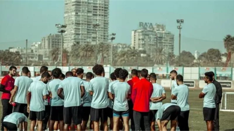 كواليس مران الأهلي استعدادا لكاس مصر