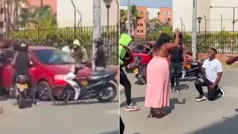 سرقة تحت تهديد السلاح.. رجل كولومبي ينفّذ أغرب عرض زواج (فيديو)