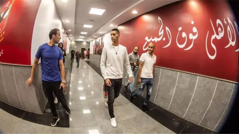 مسحة طبية لبدر بانون تمهيدا للانتظام في التدريبات