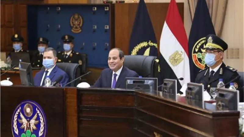 تفاصيل زيارة الرئيس السيسي لأكاديمية الشرطة