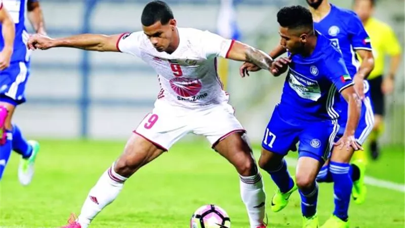 النصر يواجه الشارقة في ليلة حسم الصدارة بدوري الخليج العربي