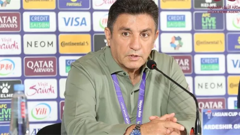 مدرب إيران يتهم الاتحاد الآسيوي بالتحيز لـ قطر قبل مواجهة نصف نهائى كأس آسيا