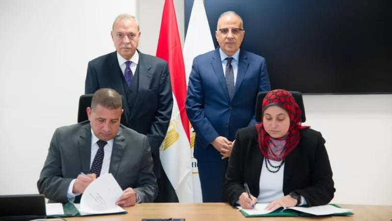 توقيع بروتوكول تعاون للاستفادة من أملاك « الري » بالقليوبية