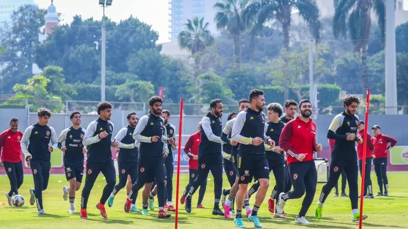 كواليس تدريبات الأهلي اليوم استعدادا لمواجهة شباب بلوزداد الجزائري