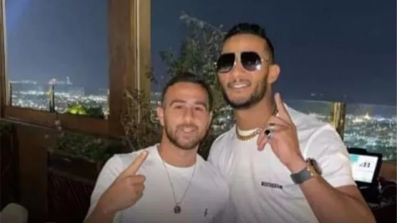 محمد رمضان يظهر في صورة جديدة مع لاعب المنتخب الإسرائيلي