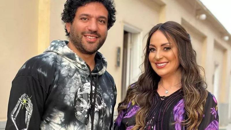 السباق الرمضاني 2024.. نرمين الفقي برفقة نجوم مسلسل محارب
