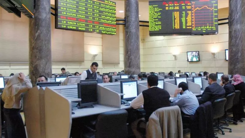 هبوط جماعى لمؤشرات البورصة المصرية بختام جلسة بداية الأسبوع