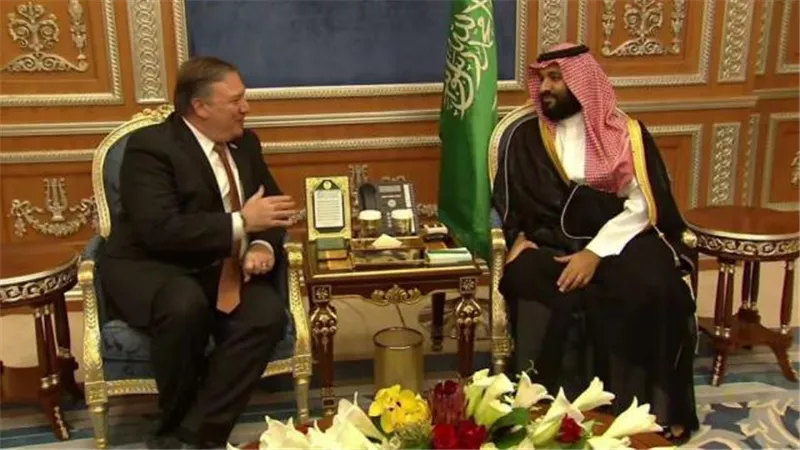 ما لم يُنشر عن لقاء ولى العهد السعودى ووزير الخارجية الأمريكى