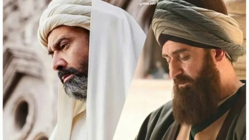 نضال الشافعي يشارك جمهوره بصورة من كواليس مسلسل «الحشاشين»