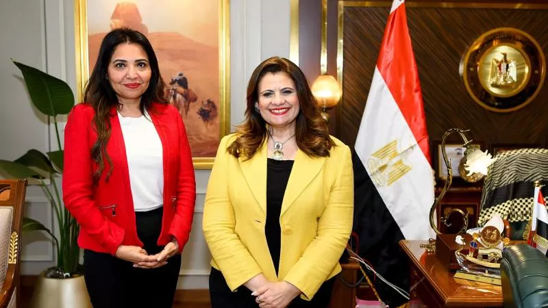 وزيرة الهجرة: نتعون مع المؤسسات الخاصة لدعم جهود إتاحة البدائل للهجرة غير الشرعية
