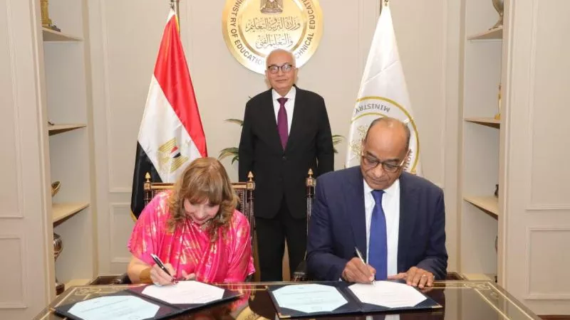 بروتوكول تعاون بين « التربية والتعليم » والمؤسسة السكرية لذكاء ورعاية الأطفال
