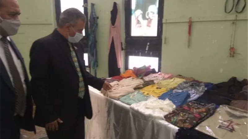 بالصور .. انطلاق المعرض السنوى الخيرى بكلية الاقتصاد المنزلى بحلوان